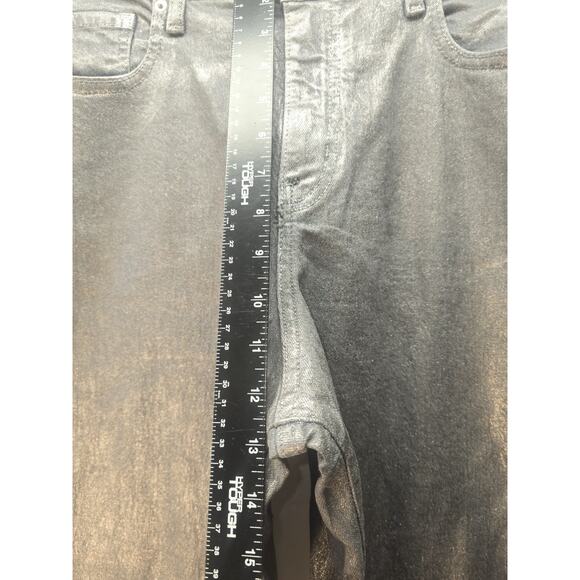 Wild Fable Jeans Womens Size 14 High Rise Baggy Silver - Picture 6 of 10